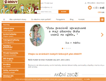 Tablet Screenshot of anavy.cz